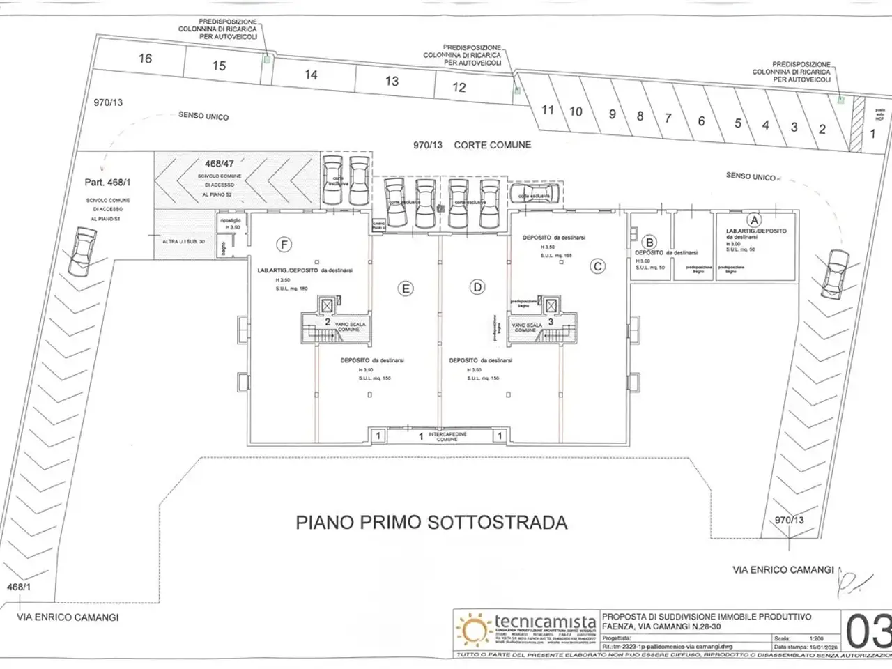 Magazzino in Via Camangi 30, Faenza, {3} - Planimetria 1