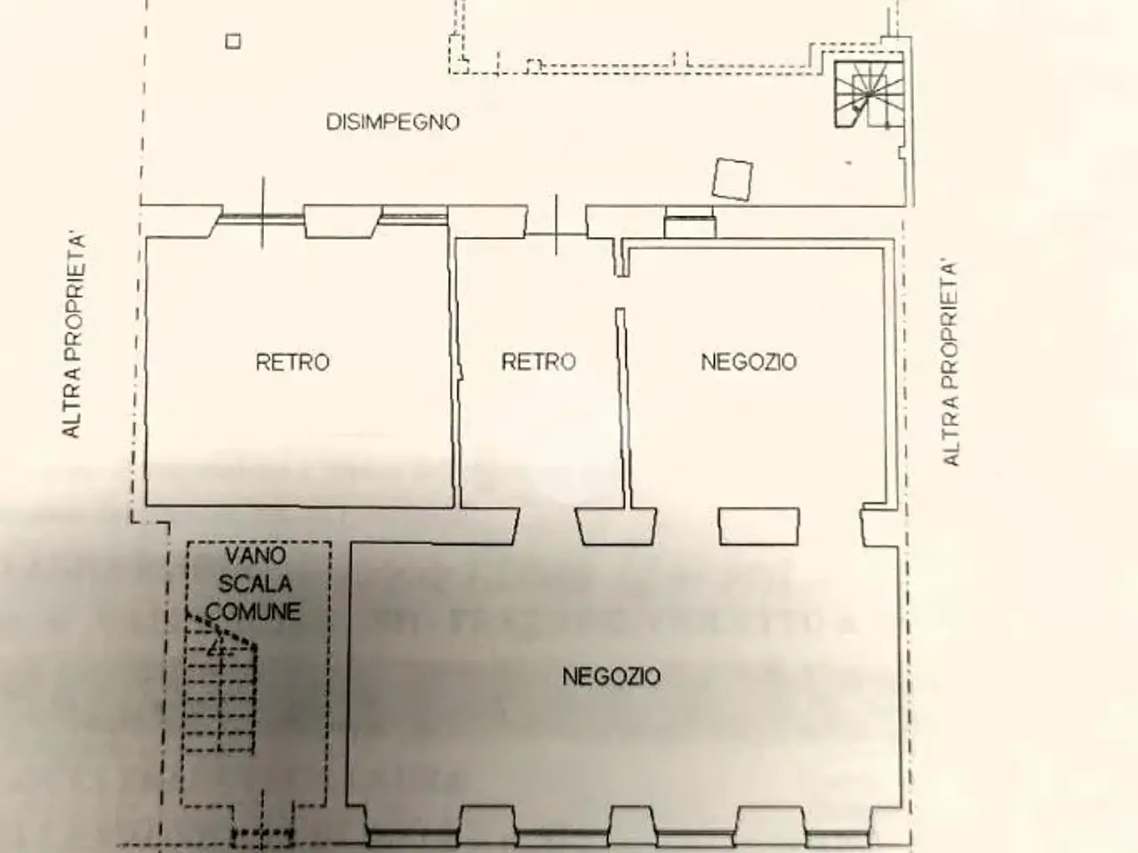 Negozio in Frazione Campore 61, Valdilana, {3} - Planimetria 1