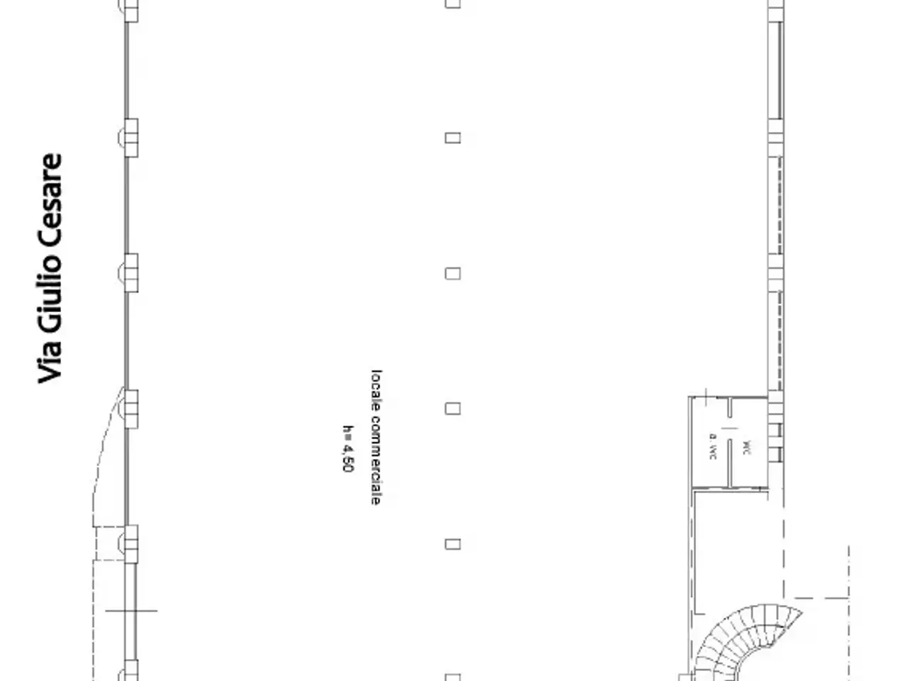 Negozio in Via Ugento 59, Racale, {3} - Planimetria 1