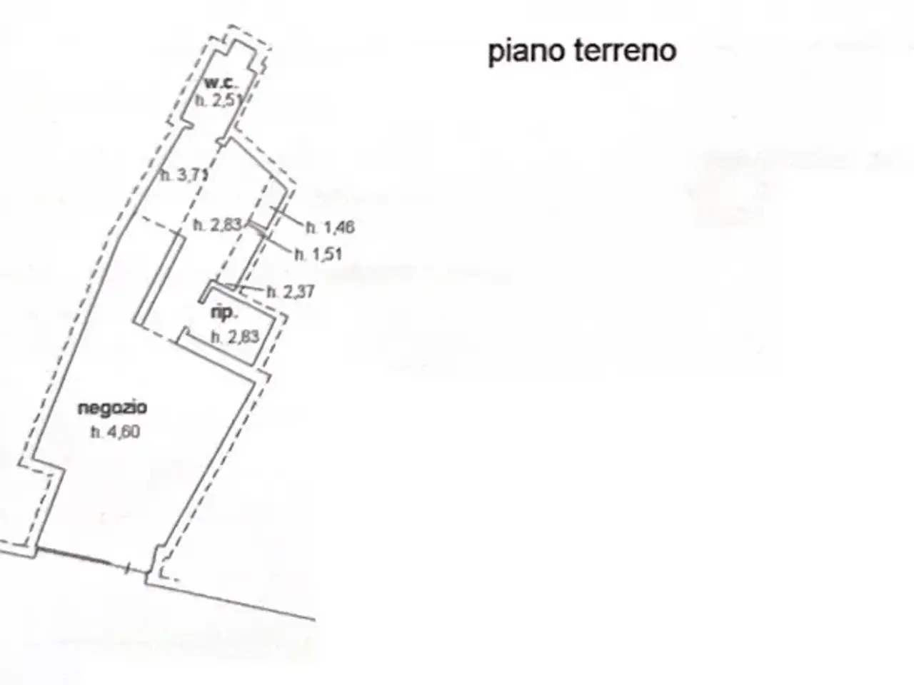 Negozio in a Tolomei 53100, Siena, {3} - Planimetria 1