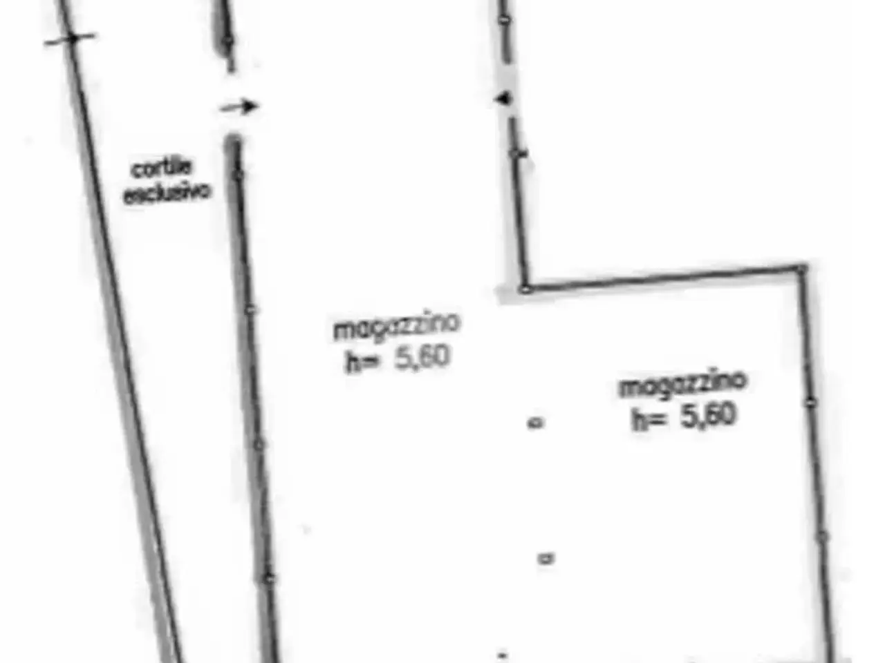 Capannone in Via Gaetano Donizetti 1, Arzago D'Adda, {3} - Planimetria 1