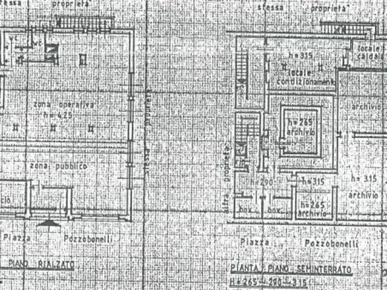 Negozio in Piazza Pozzobonelli 24, Arluno, {3} - Planimetria 1