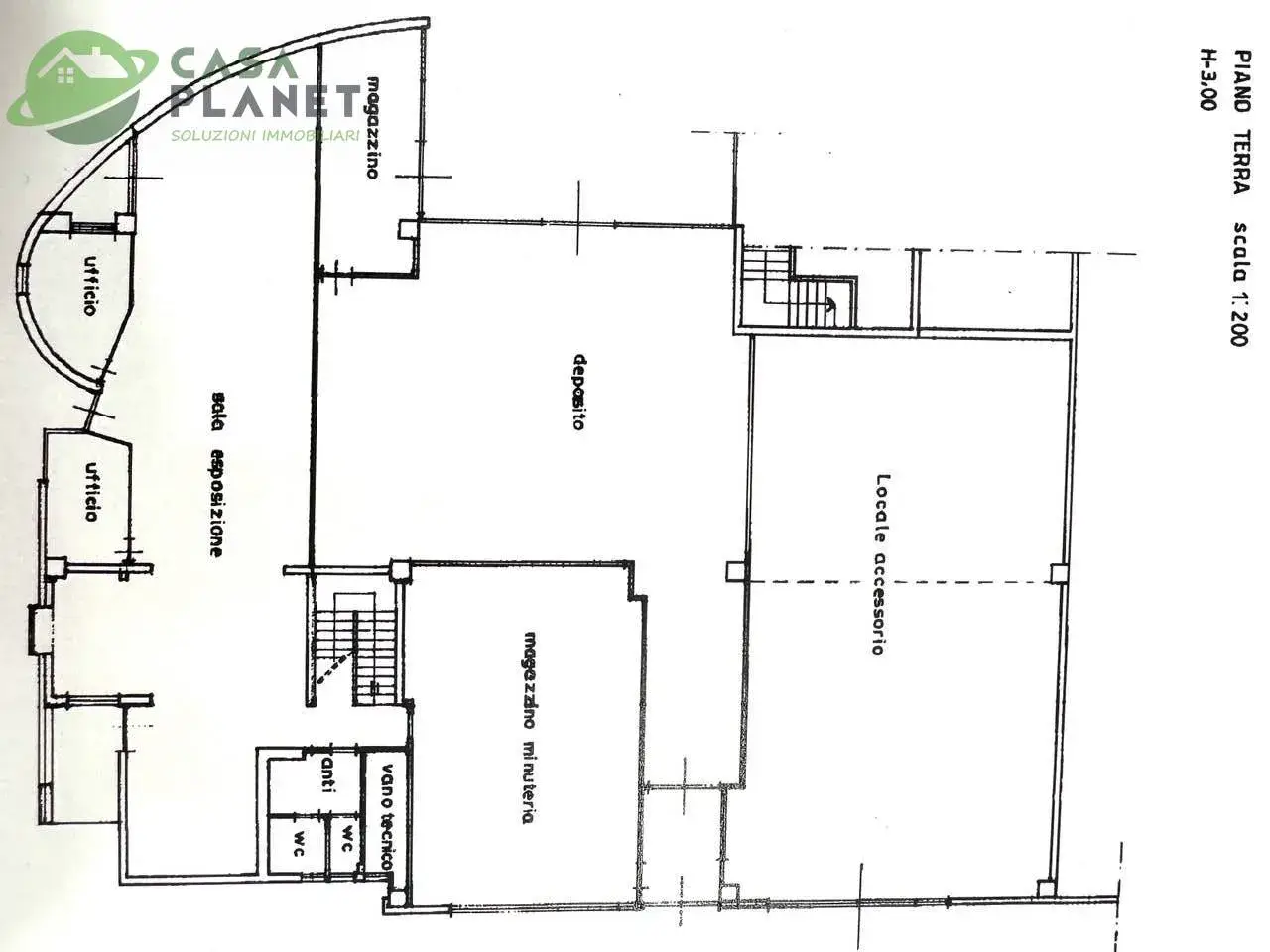 Ufficio in Via Mantegna, Mogliano Veneto, {3} - Planimetria 1