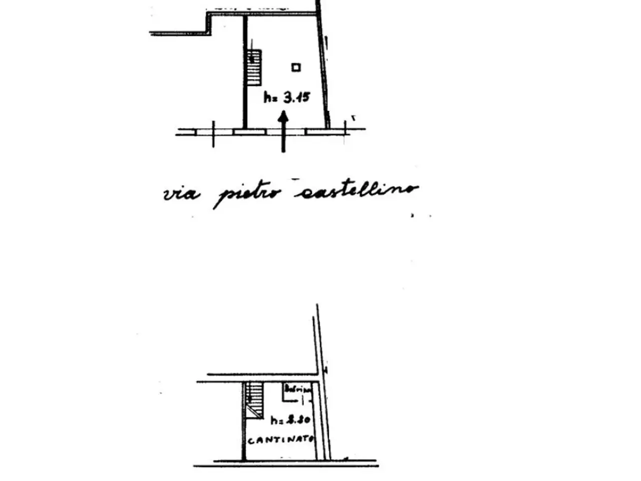 Negozio in Via Pietro Castellino 95, Napoli, {3} - Planimetria 1