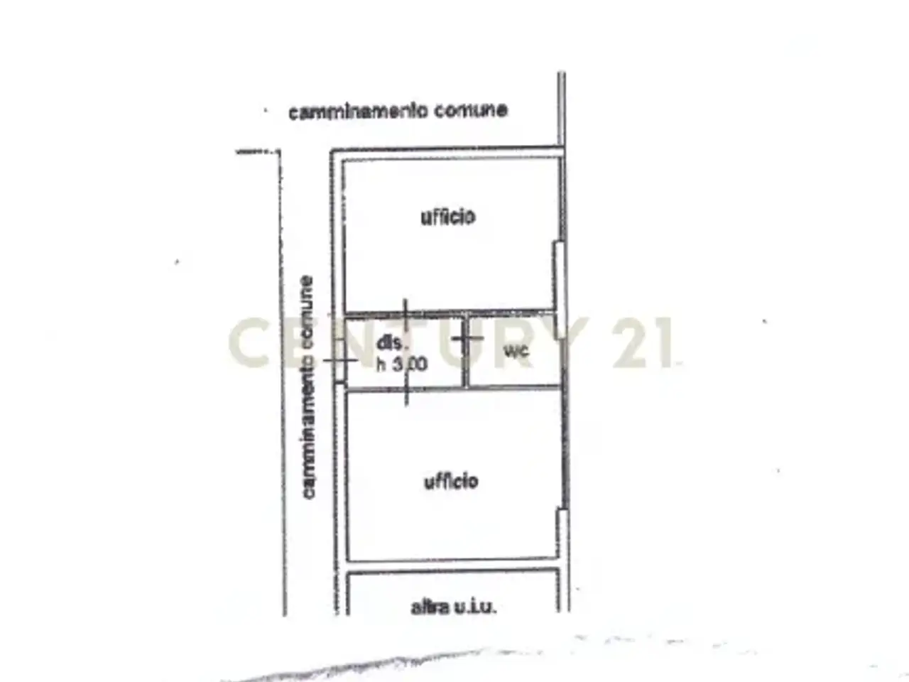 Ufficio in Via Aurelia Nord 221, Grosseto, {3} - Planimetria 1