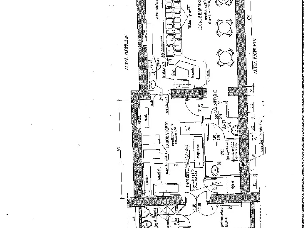 Bar in Via Torino 6, Cuorgne', {3} - Planimetria 1