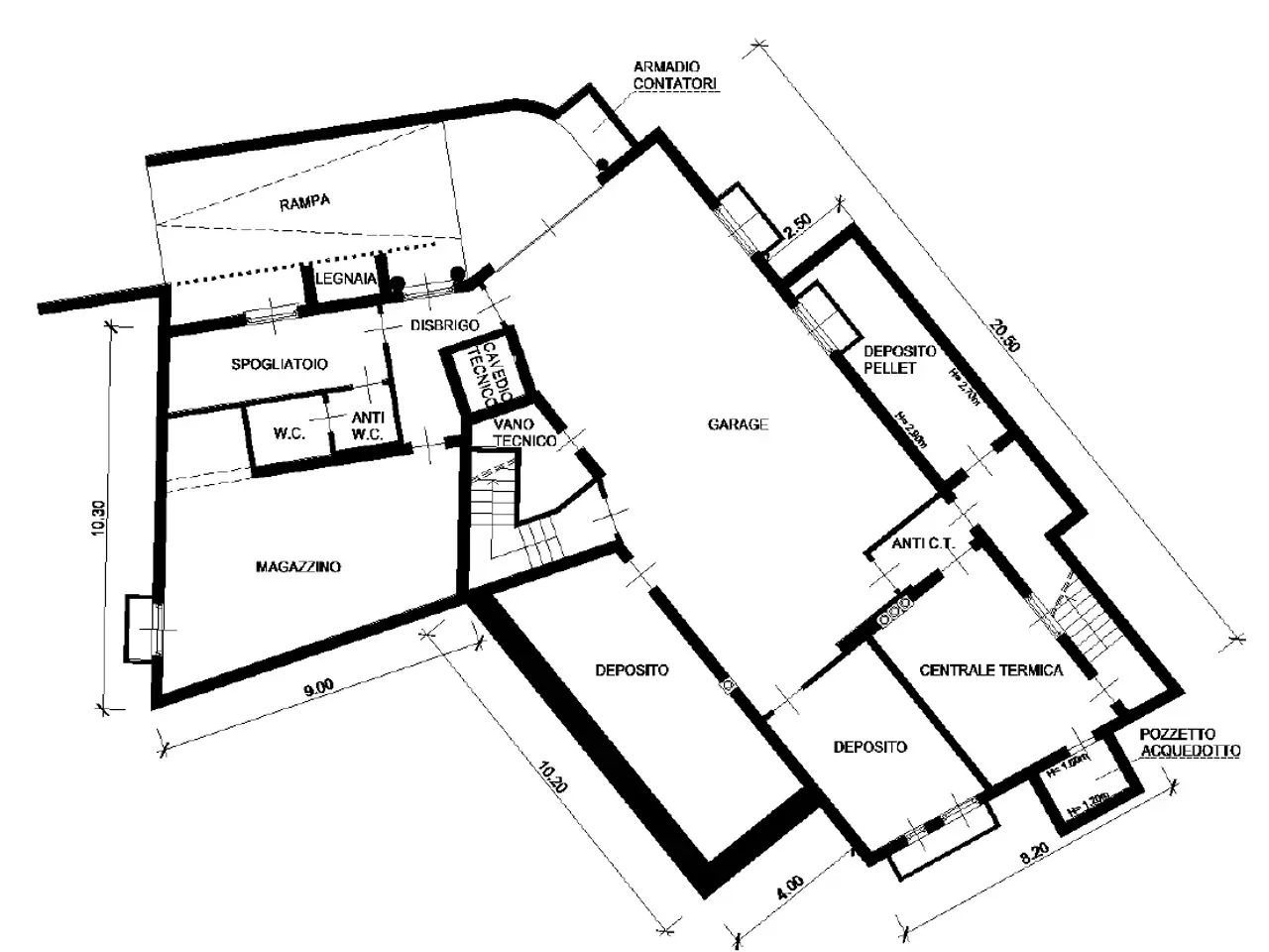 Esercizio commerciale in , Cavareno, {3} - Planimetria 1