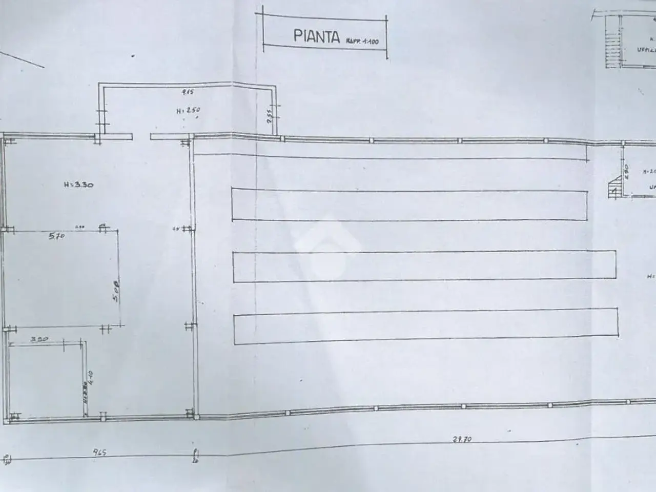 Capannone in Via Tofaro, Sora, {3} - Planimetria 1
