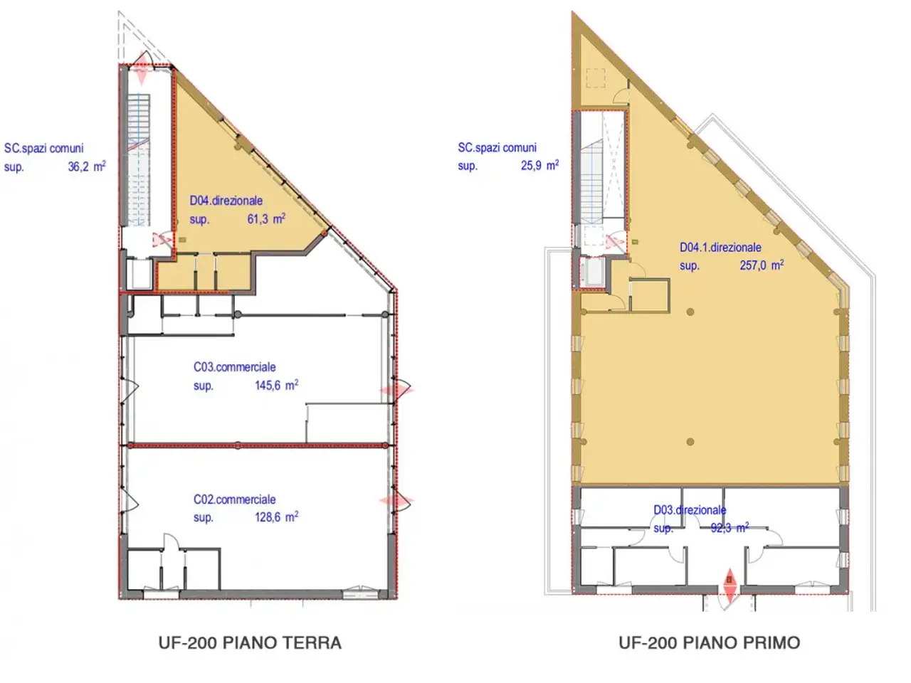 Ufficio in Via Noalese 1, Zero Branco, {3} - Planimetria 1
