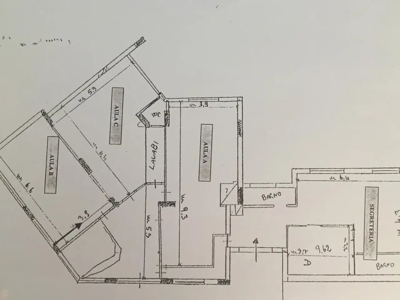 Palazzina uffici in Via Verga 14, Sant'Agata Di Militello, {3} - Planimetria 1