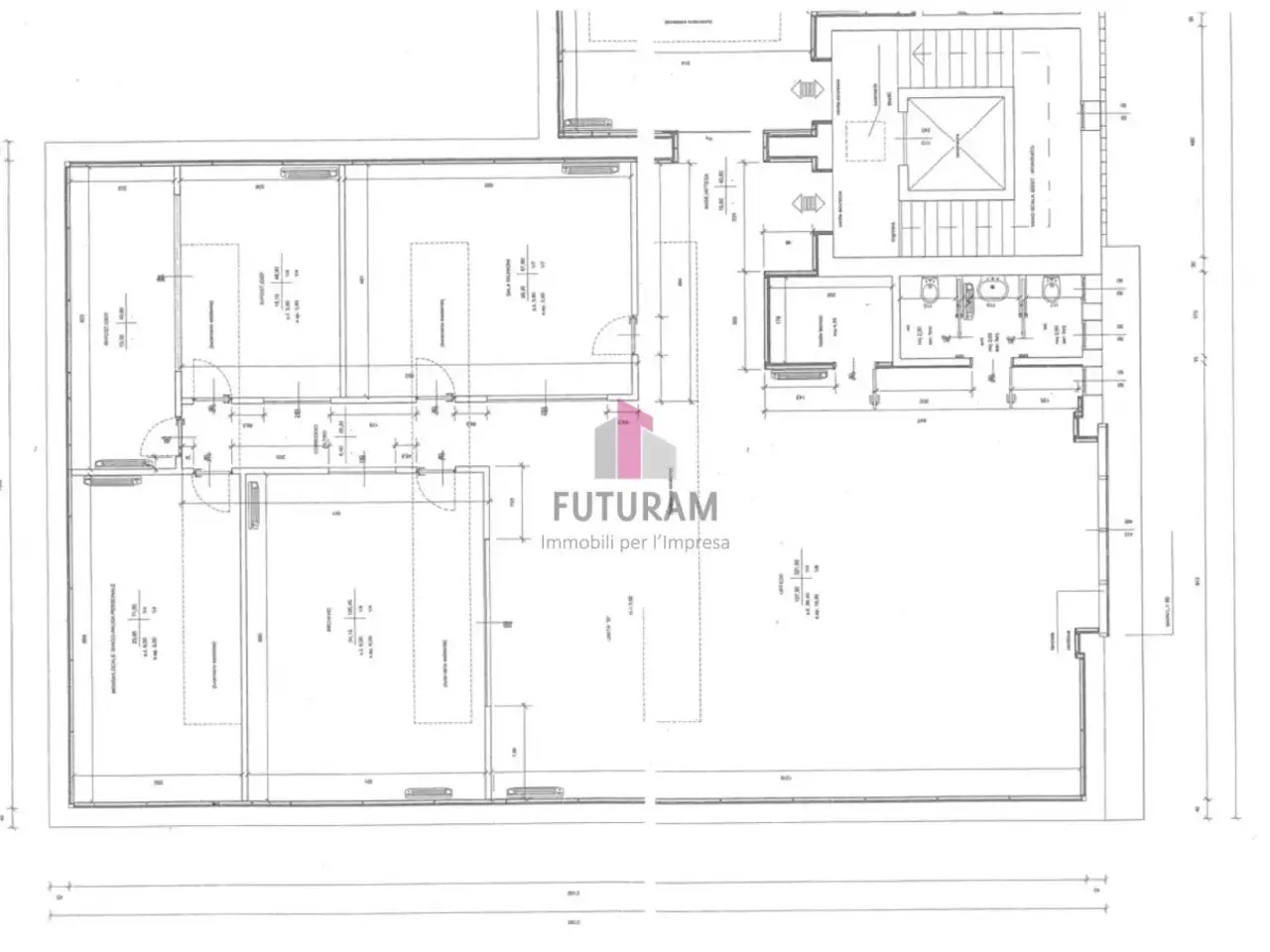 Ufficio in Via Ungaretti 14, Dueville, {3} - Planimetria 1