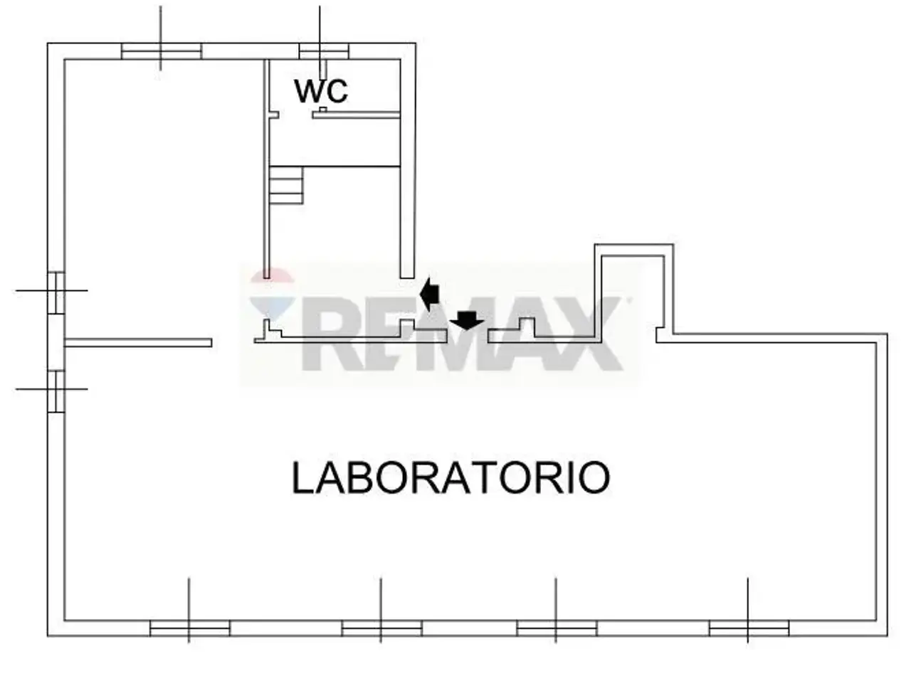 Laboratorio in Via G. Rossini 14, Bareggio, {3} - Planimetria 1