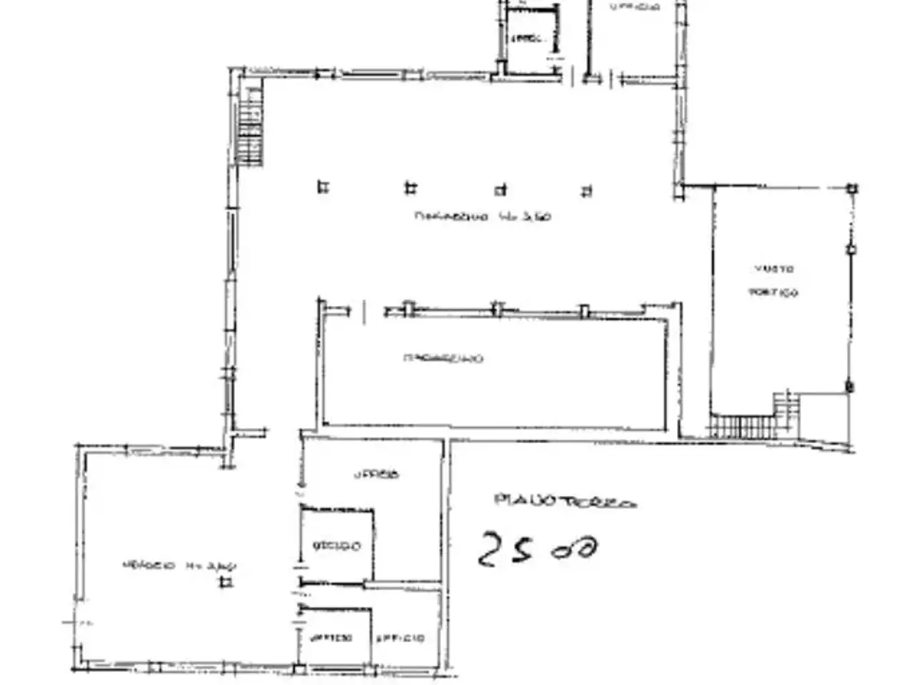 Magazzino in Piazza G. Marconi, Stra, {3} - Planimetria 1
