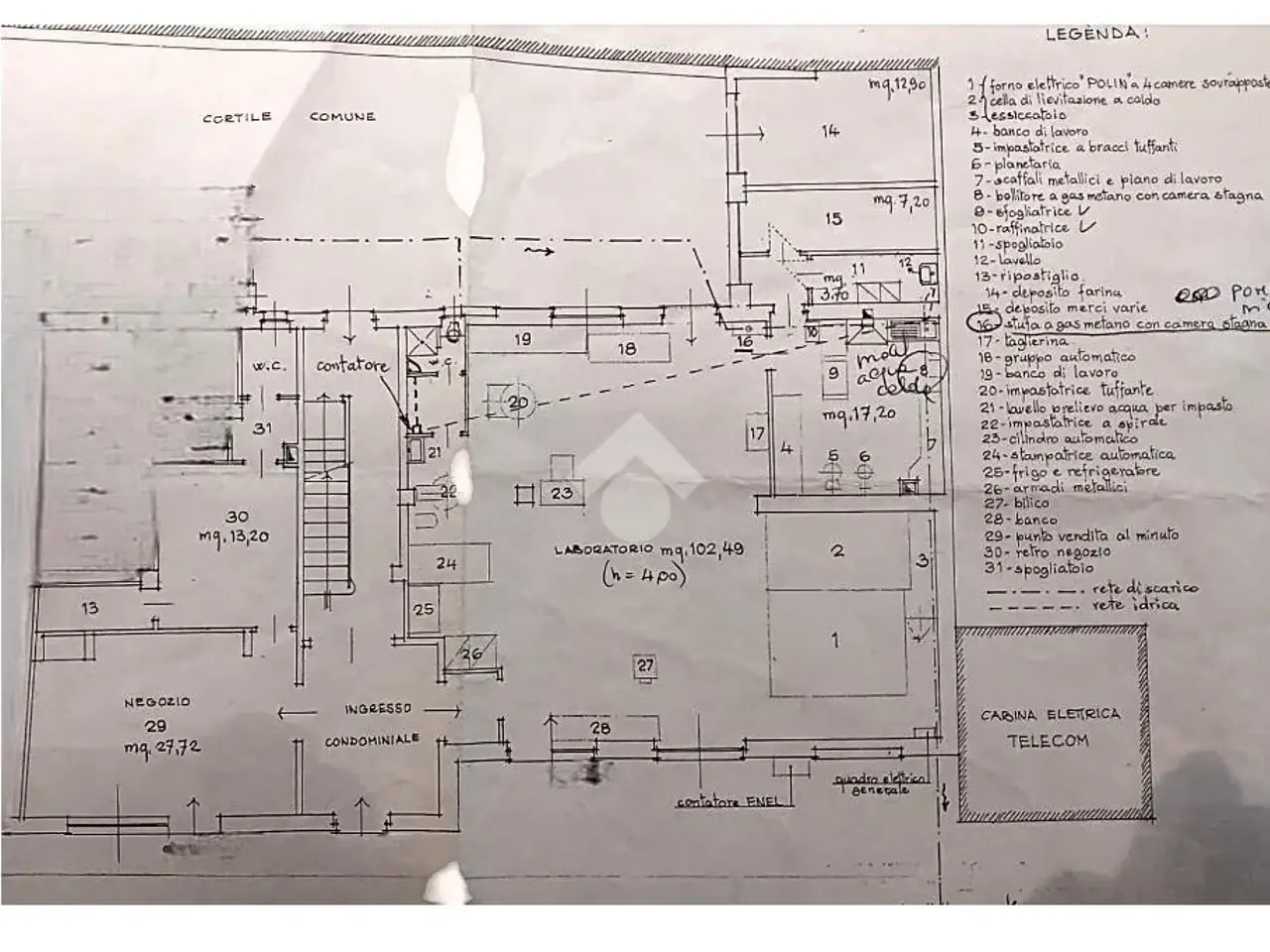 Negozio in Via Mazzini 101, Novi Ligure, {3} - Planimetria 1