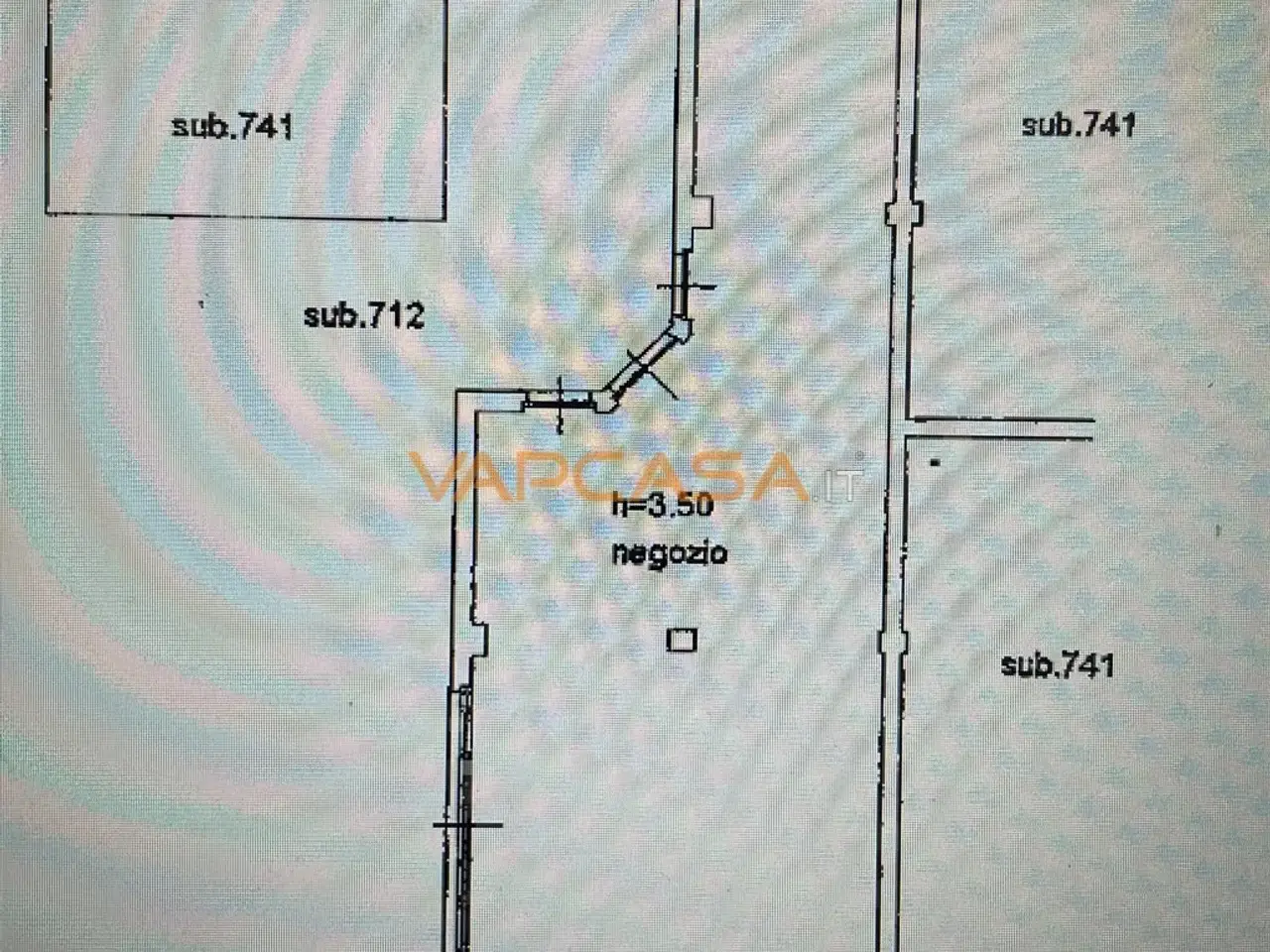 Negozio in Via dell'Armonia, Romano Di Lombardia, {3} - Planimetria 1