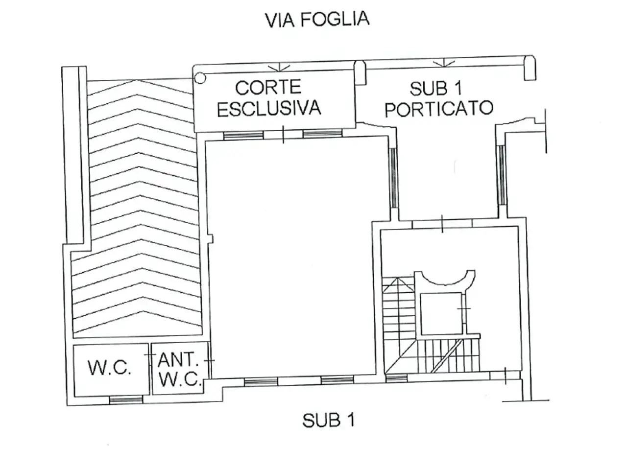 Negozio in Via Giulio Foglia 88, Marcianise, {3} - Planimetria 1