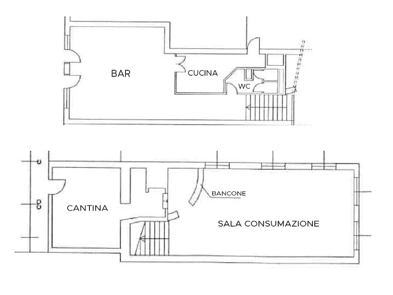 Negozio in Via XX Settembre 118, Sesto San Giovanni, {3} - Planimetria 1