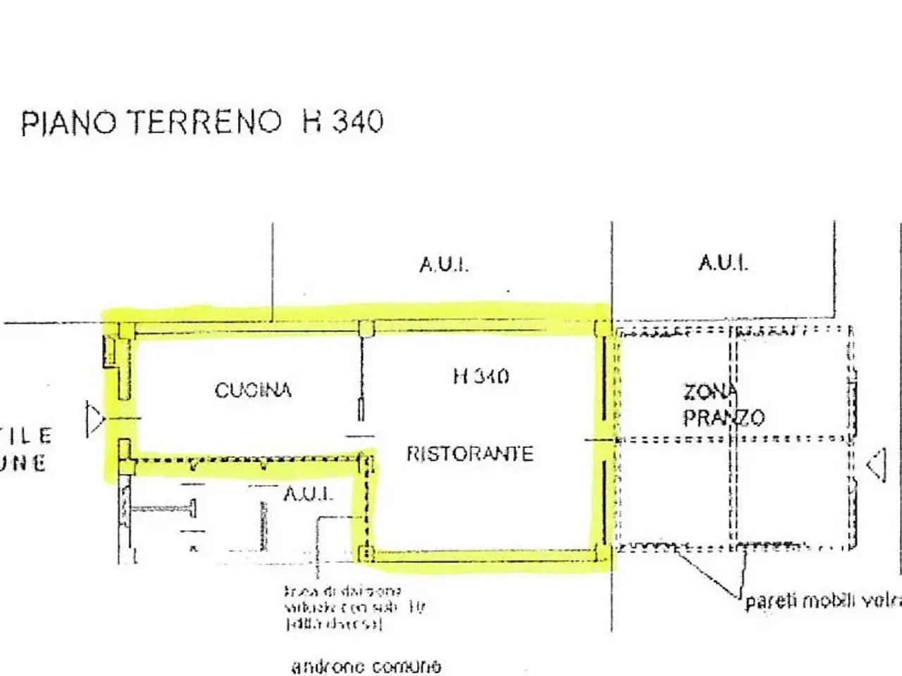 Locale commerciale in Via Fratelli Zoia 220, Milano, {3} - Planimetria 1