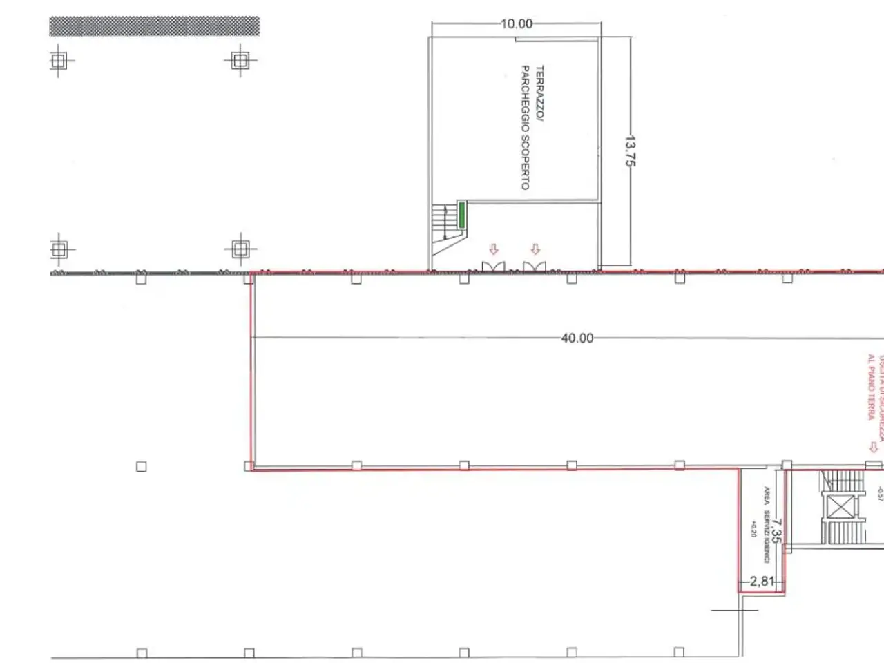 Ufficio in Via Armando Veneziani 6, Pomezia, {3} - Planimetria 1
