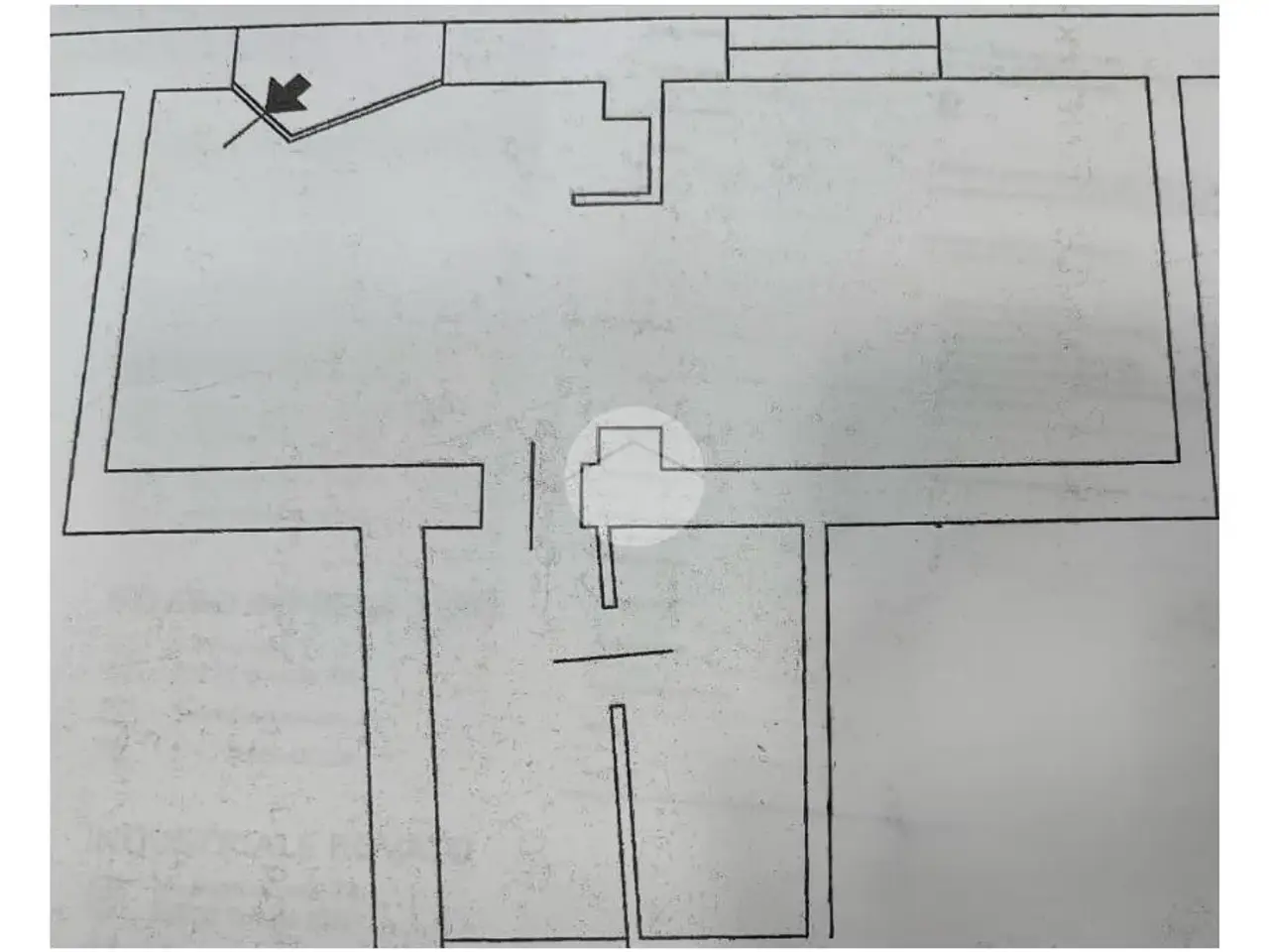Ufficio in Via Andrea Verga 1, Treviglio, {3} - Planimetria 1