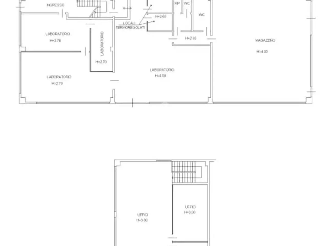 Capannone in Via Enzo Migliore, Lessolo, {3} - Planimetria 1