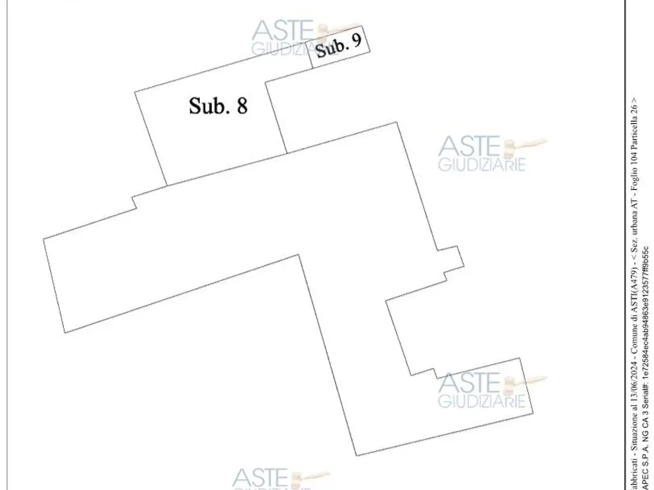 Fabbricato misto in Corso Alessandria, 167, 14100 Asti At, Italia 167, Asti, {3} - Planimetria 1