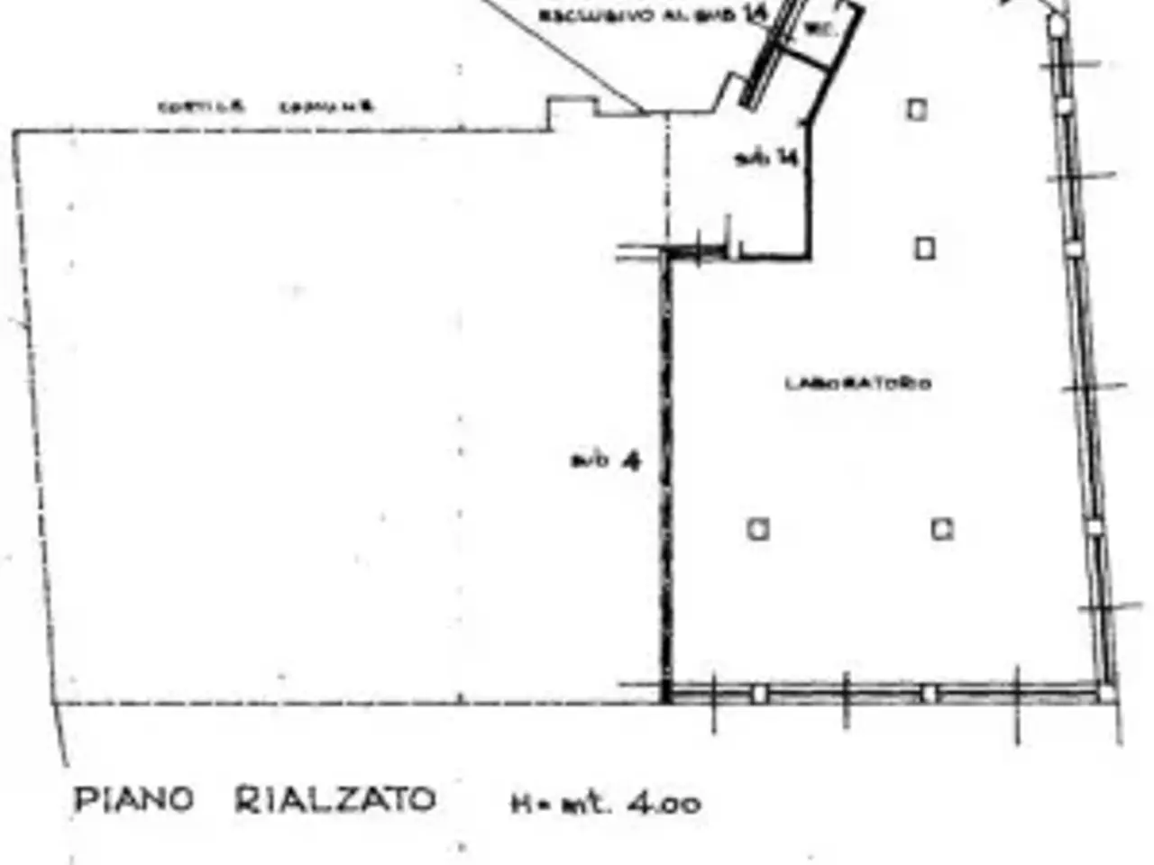 Negozio in Via Provinciale 17, Alzano Lombardo, {3} - Planimetria 1