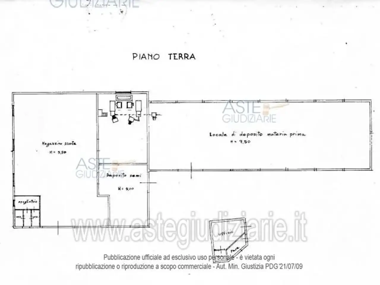 Capannone in C.da Mauto, Modica, {3} - Planimetria 1
