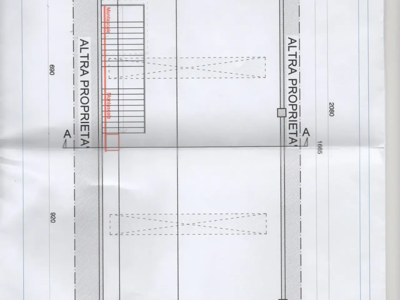 Capannone in Via dell'Industria 90, Cassina Rizzardi, {3} - Planimetria 1