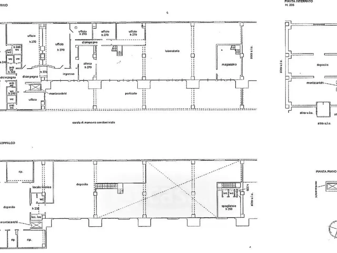 Palazzina commerciale in Via Baccio da Montelupo Firenze 8, Firenze, {3} - Planimetria 1