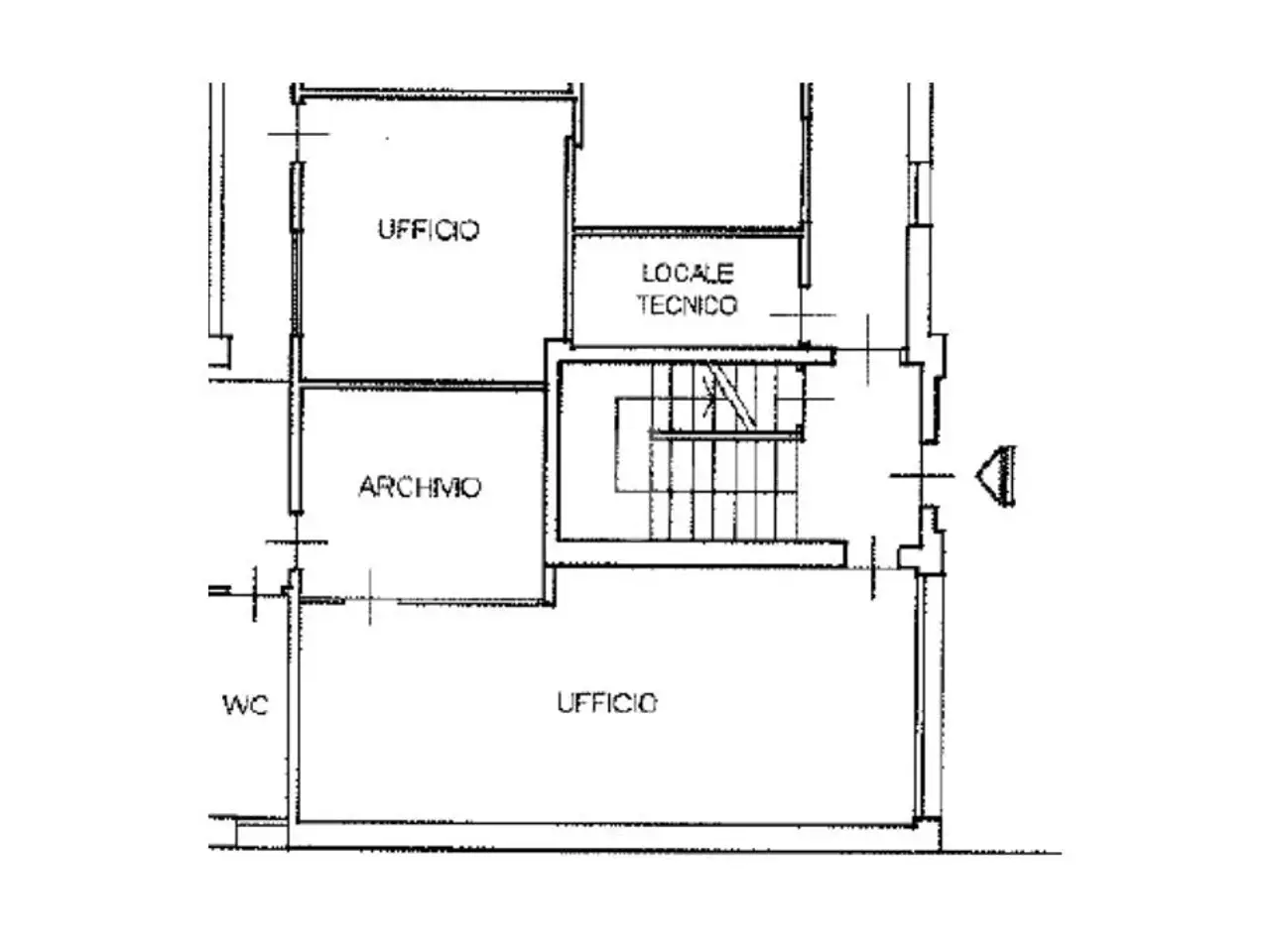 Ufficio in Via Trento E Trieste 96, Biassono, {3} - Planimetria 1