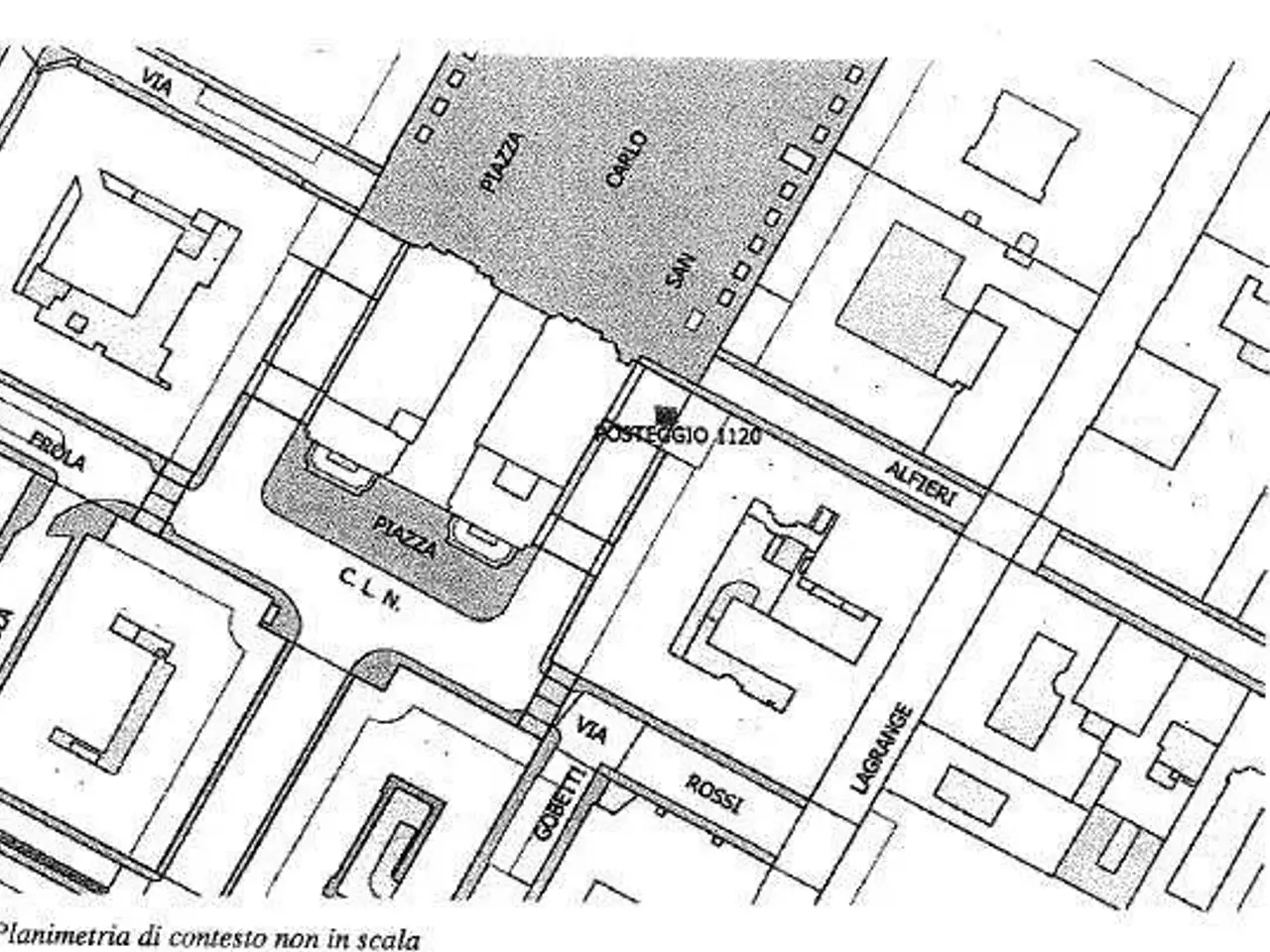 Piante e fiori in Piazza Cln  235, Torino, {3} - Planimetria 1