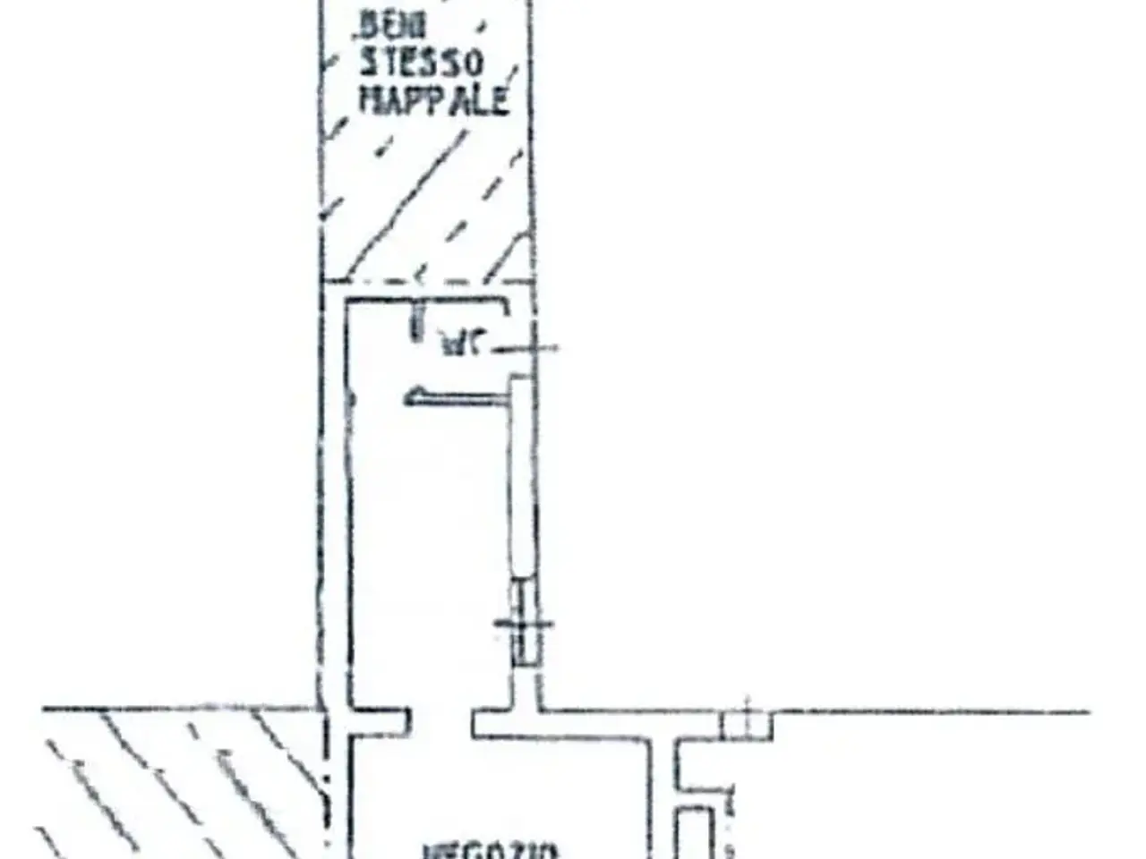 Negozio in Via G. Mazzini 71, Codogno, {3} - Planimetria 1
