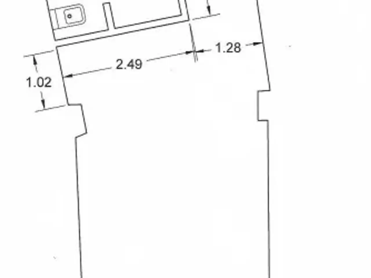 Negozio in Piazza Claudio Monteverdi, Genova, {3} - Planimetria 1