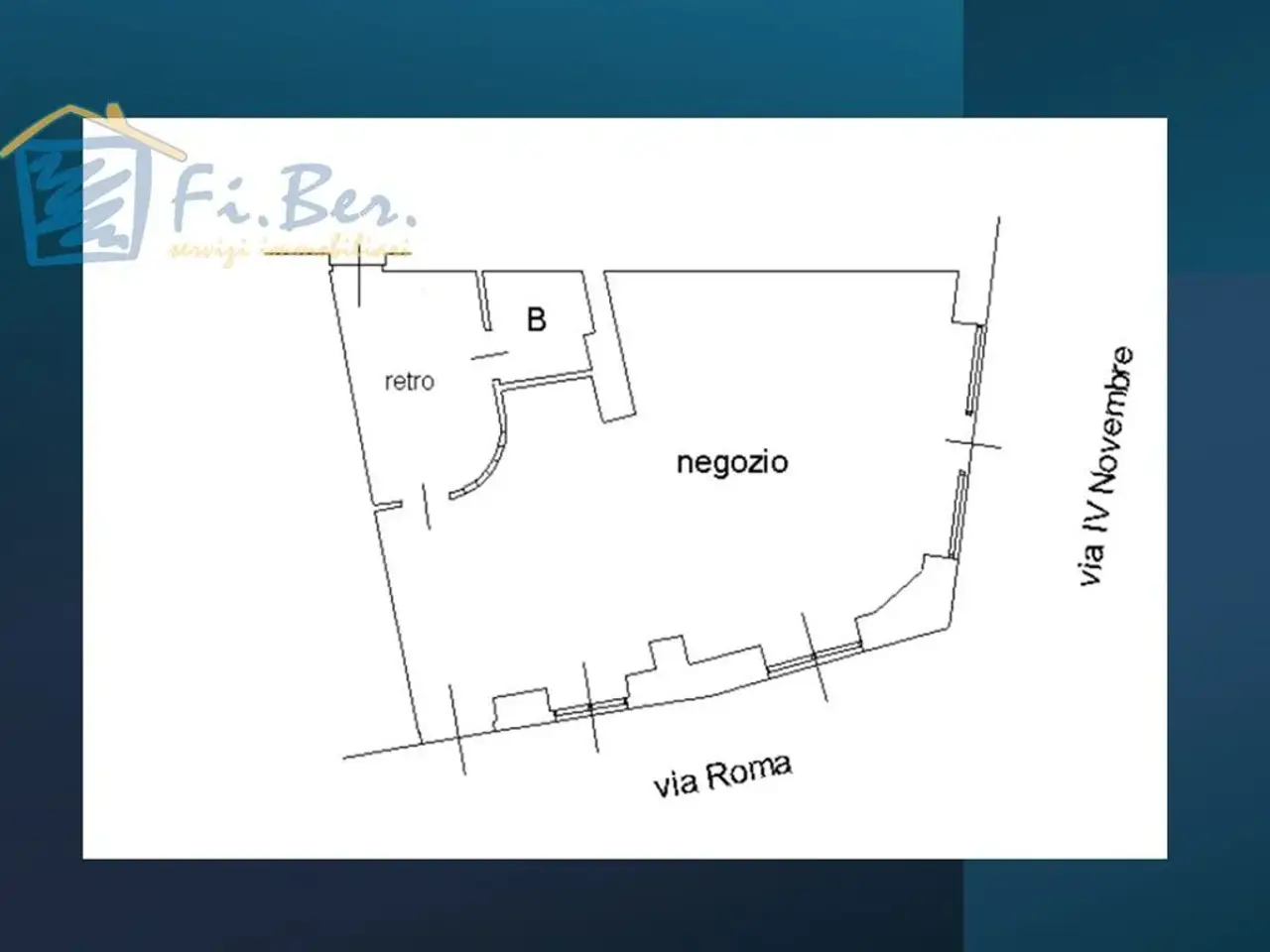 Palazzina commerciale in Via IV Novembre 1, Cernusco Sul Naviglio, {3} - Planimetria 1