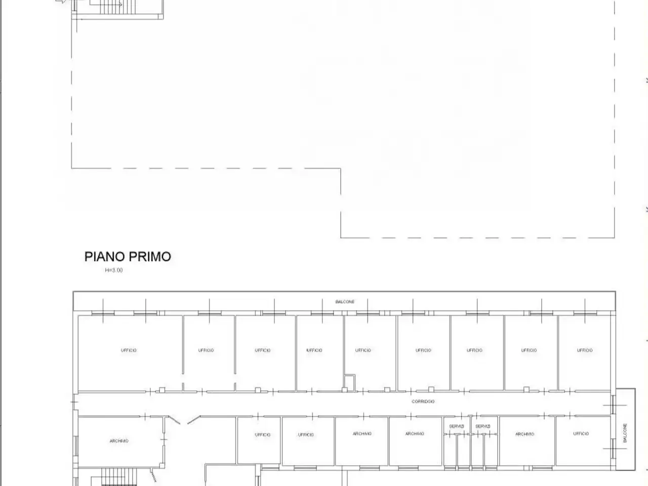 Ufficio in Via XXV Aprile, L'Aquila, {3} - Planimetria 1