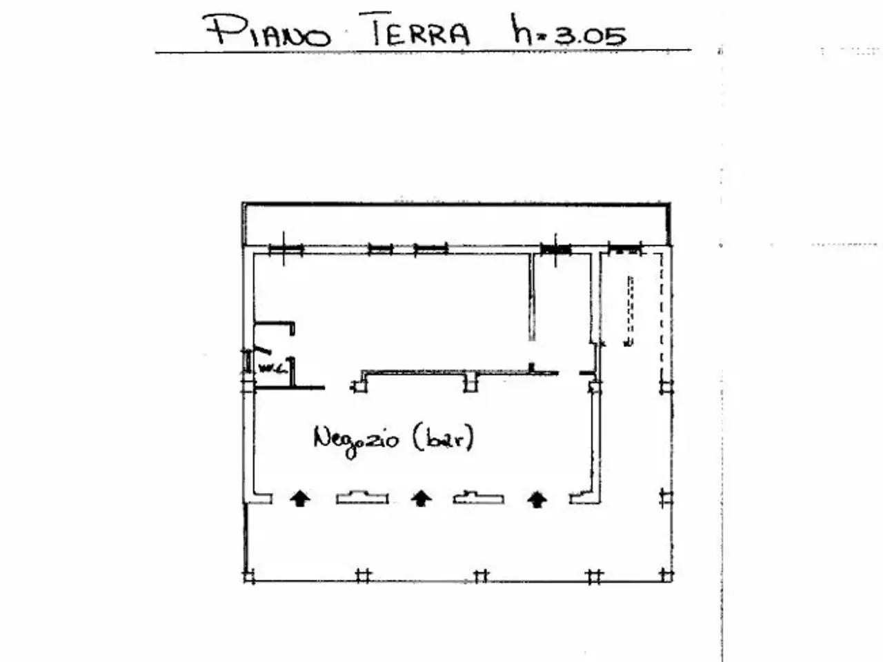 Negozio in Via Angeli, Sant'Elpidio A Mare, {3} - Planimetria 1