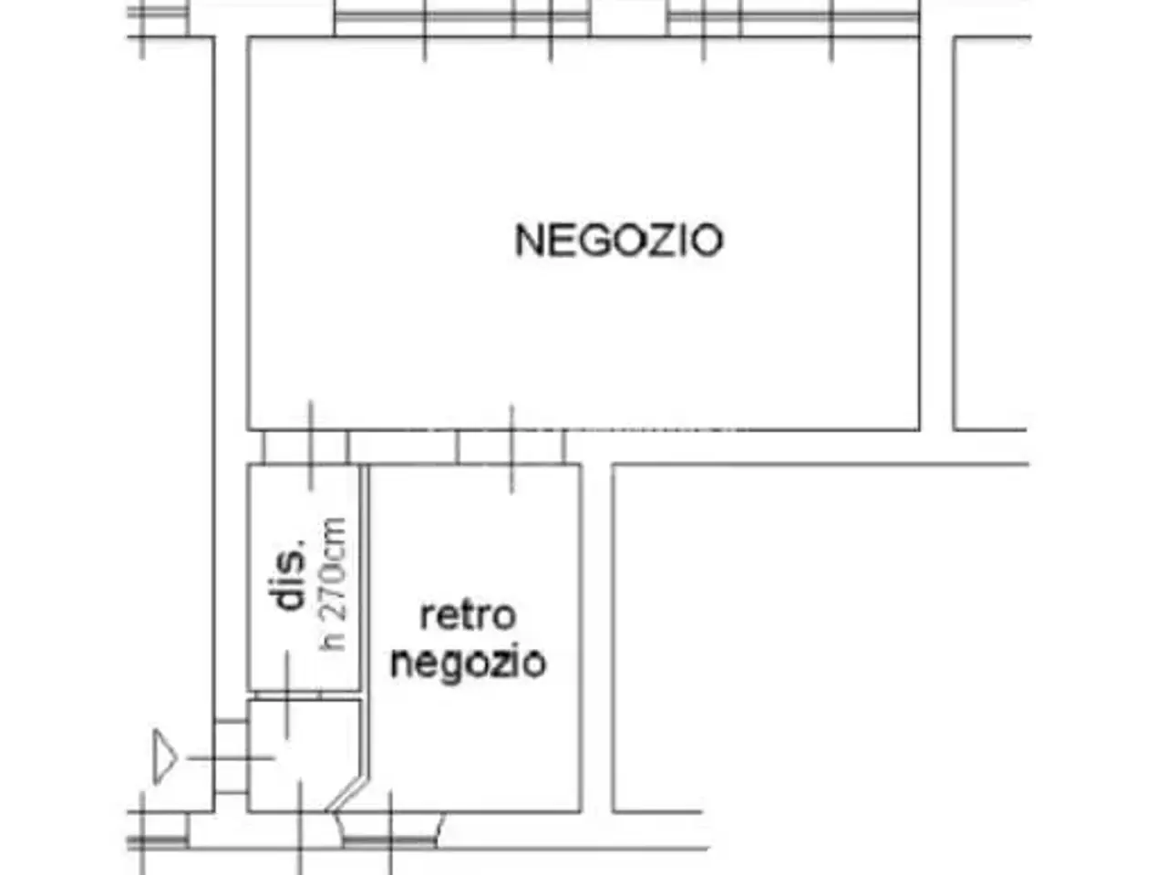 Negozio in Via Assunta 5, Nova Milanese, {3} - Planimetria 1
