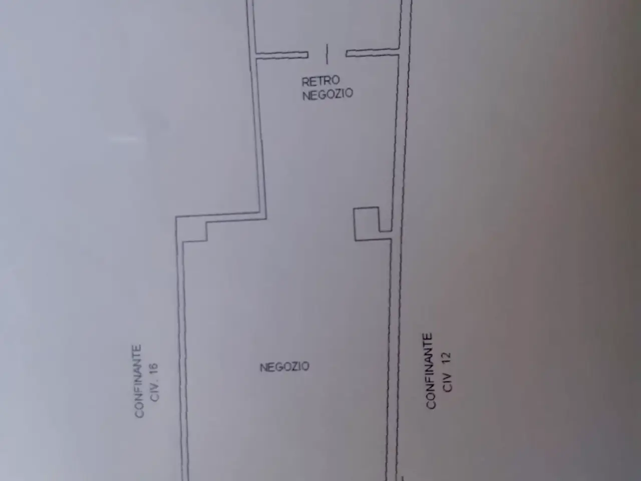 Negozio in Via Valsugana 14, Roma, {3} - Planimetria 1