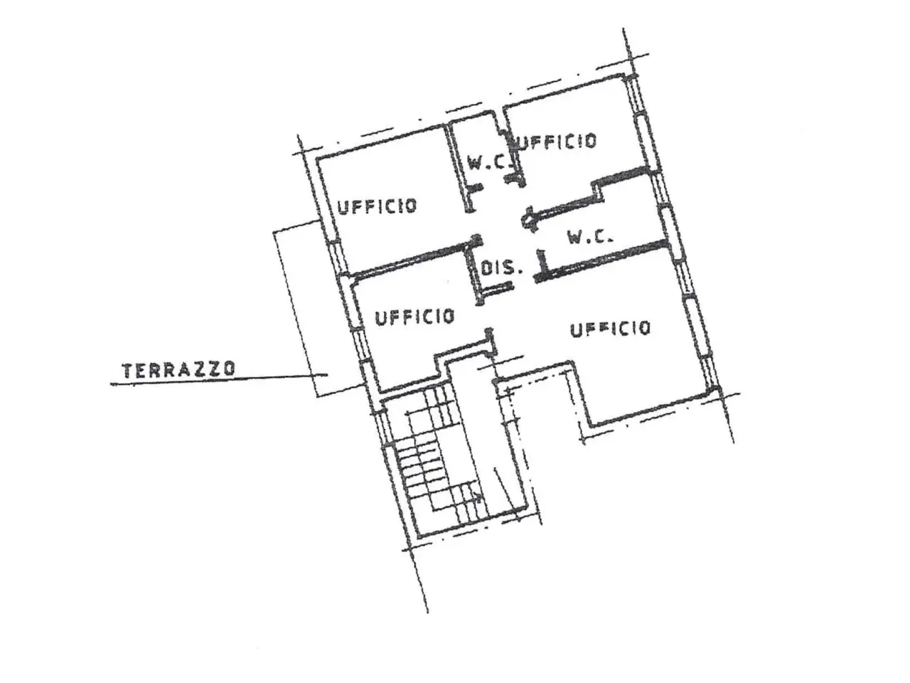 Ufficio in Arioli Dolci 11, Treviolo, {3} - Planimetria 1
