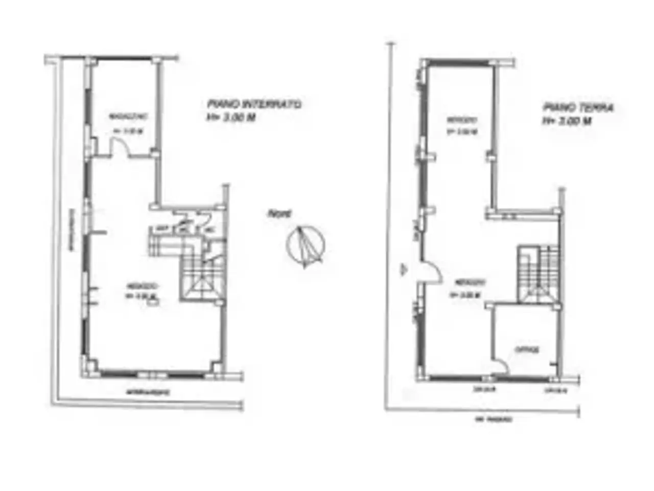 Negozio in Via Pindaro, Roma, {3} - Planimetria 1