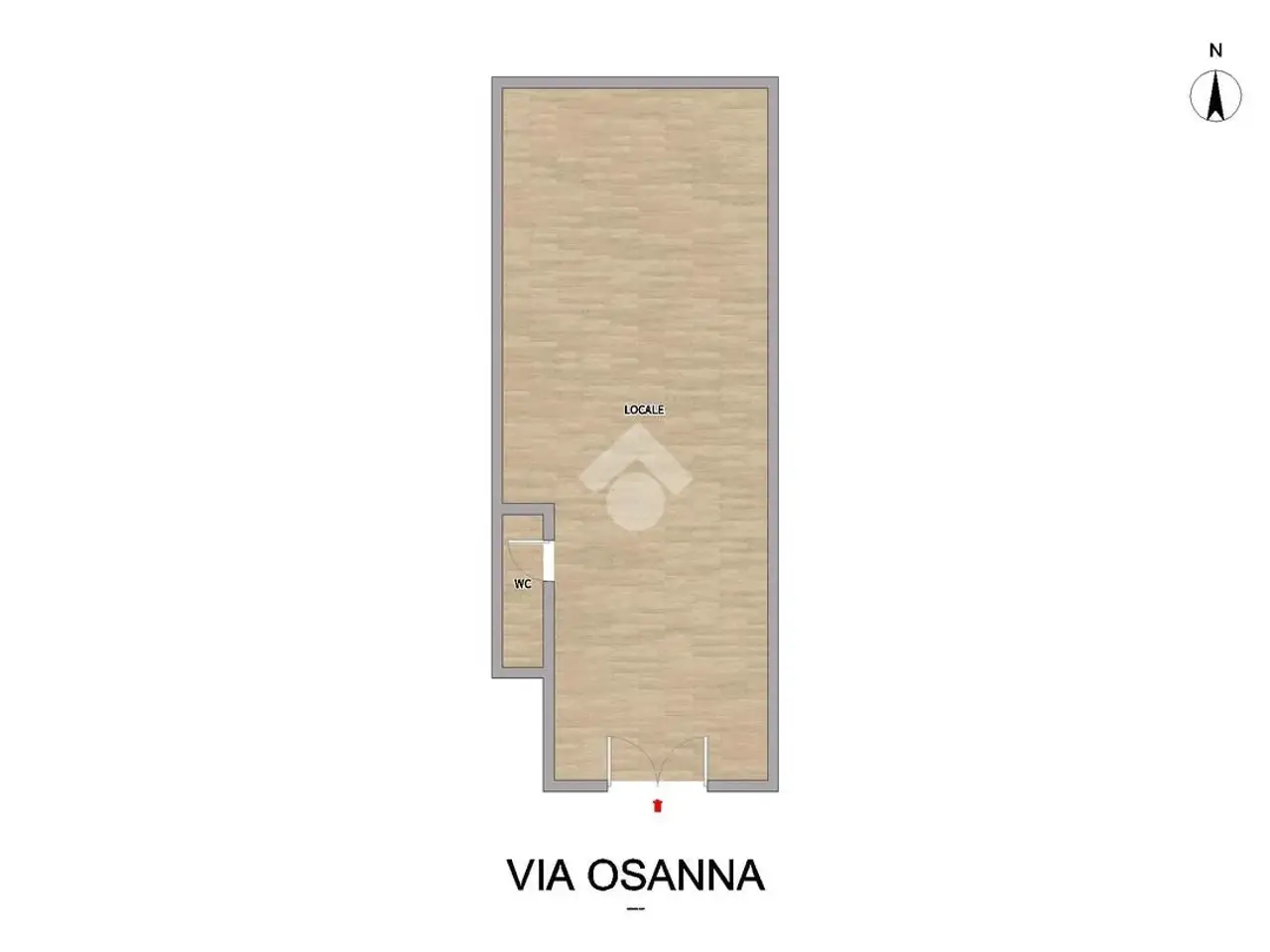 Negozio in Via Osanna 78, Brindisi, {3} - Planimetria 1