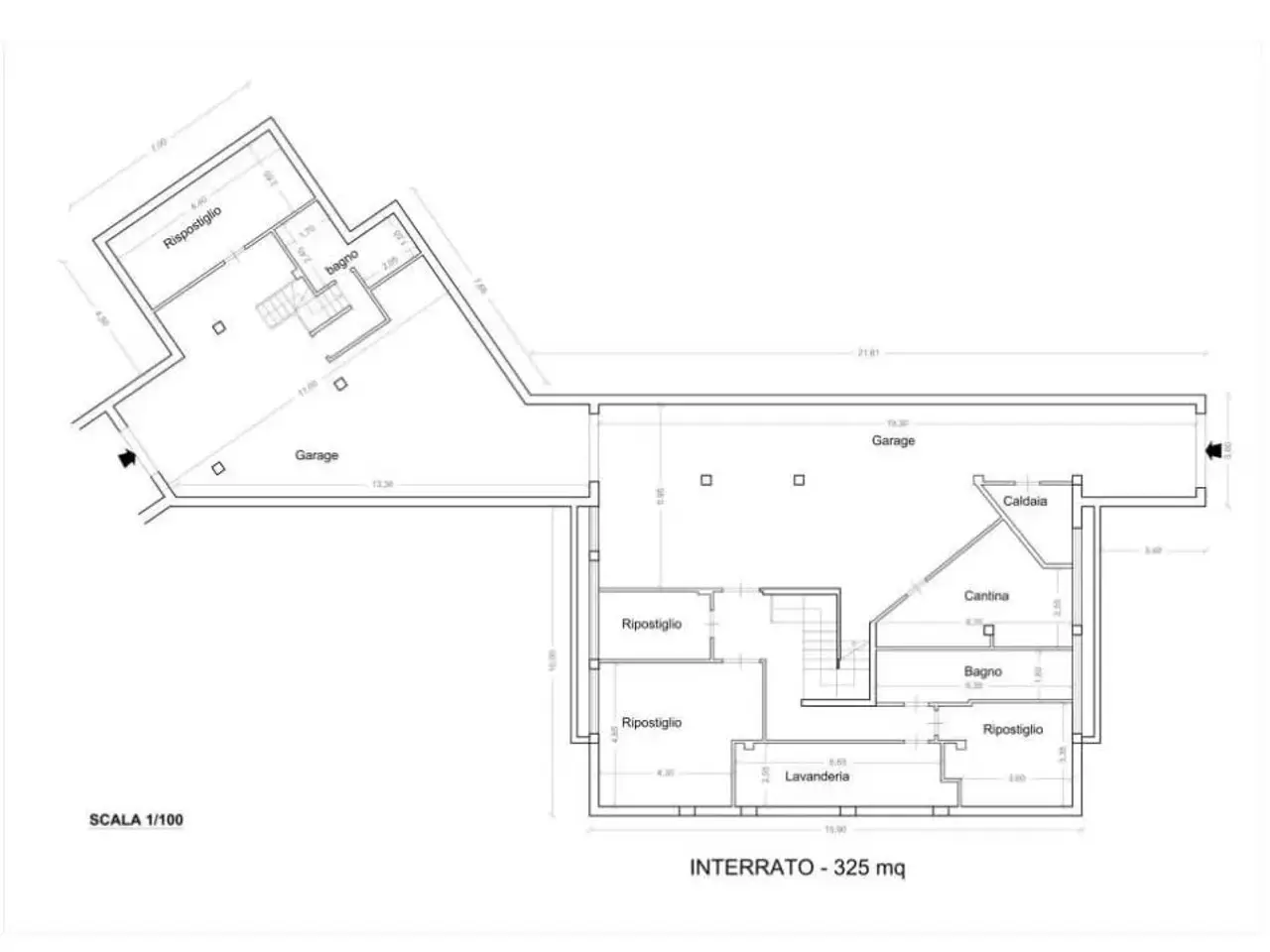Villa in vendita, Sp38, Monterosso al Mare - Planimetria 1