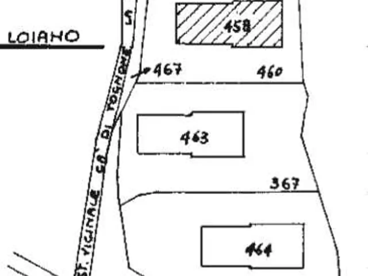 Quadrilocale in Via del Capannello, Loiano - Planimetria 1