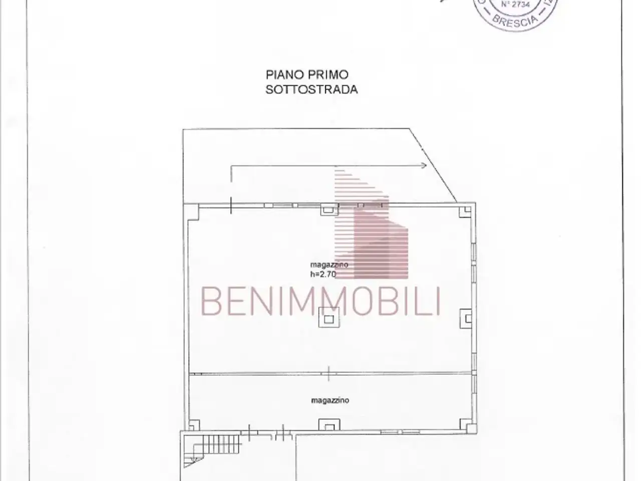 Ufficio in Via Sonvigo 37, Bedizzole, {3} - Planimetria 1