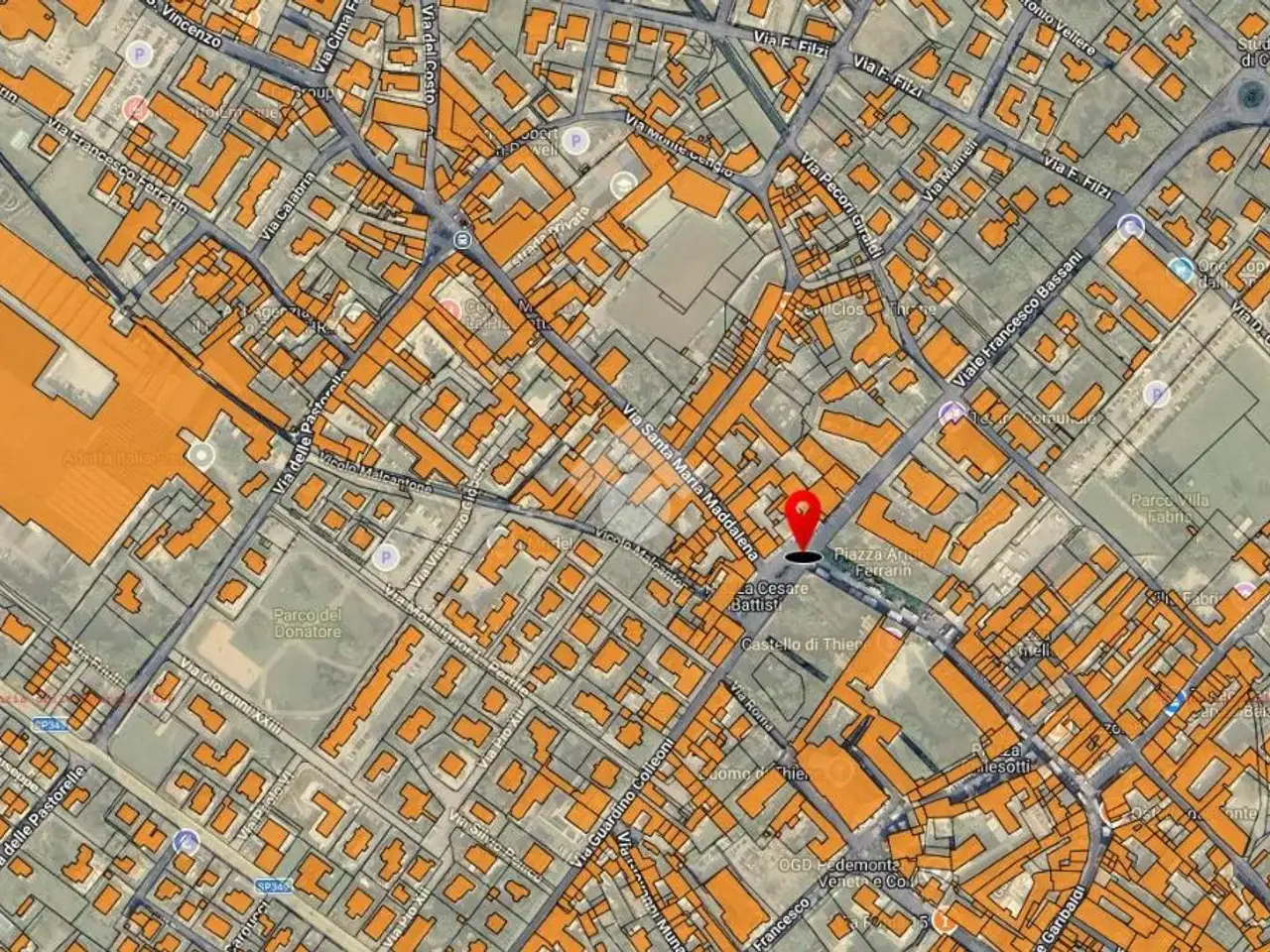 Ufficio in Via Zanella 20, Thiene, {3} - Planimetria 1