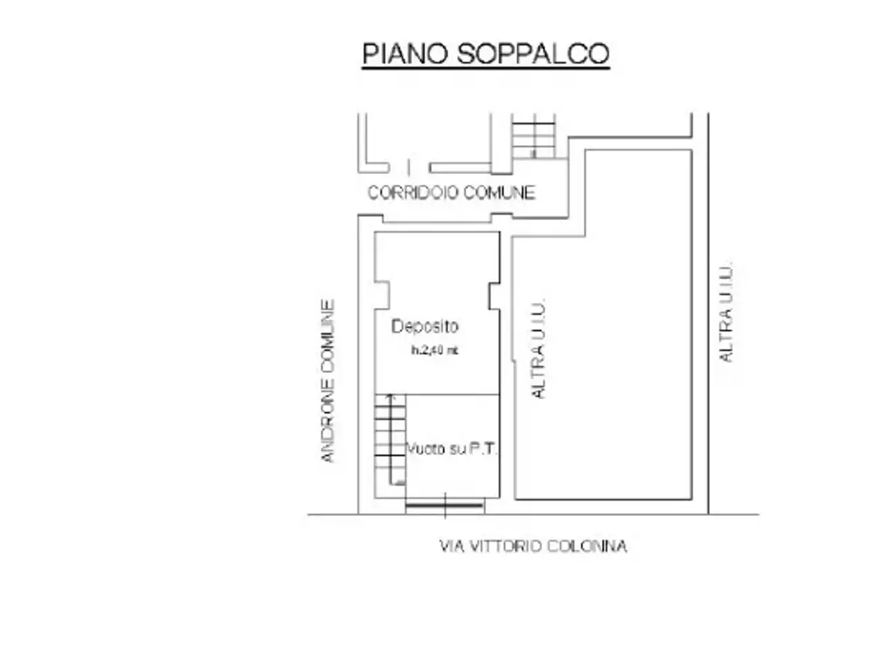 Bed & Breakfast in Via Vittorio Colonna, Milano, {3} - Planimetria 1