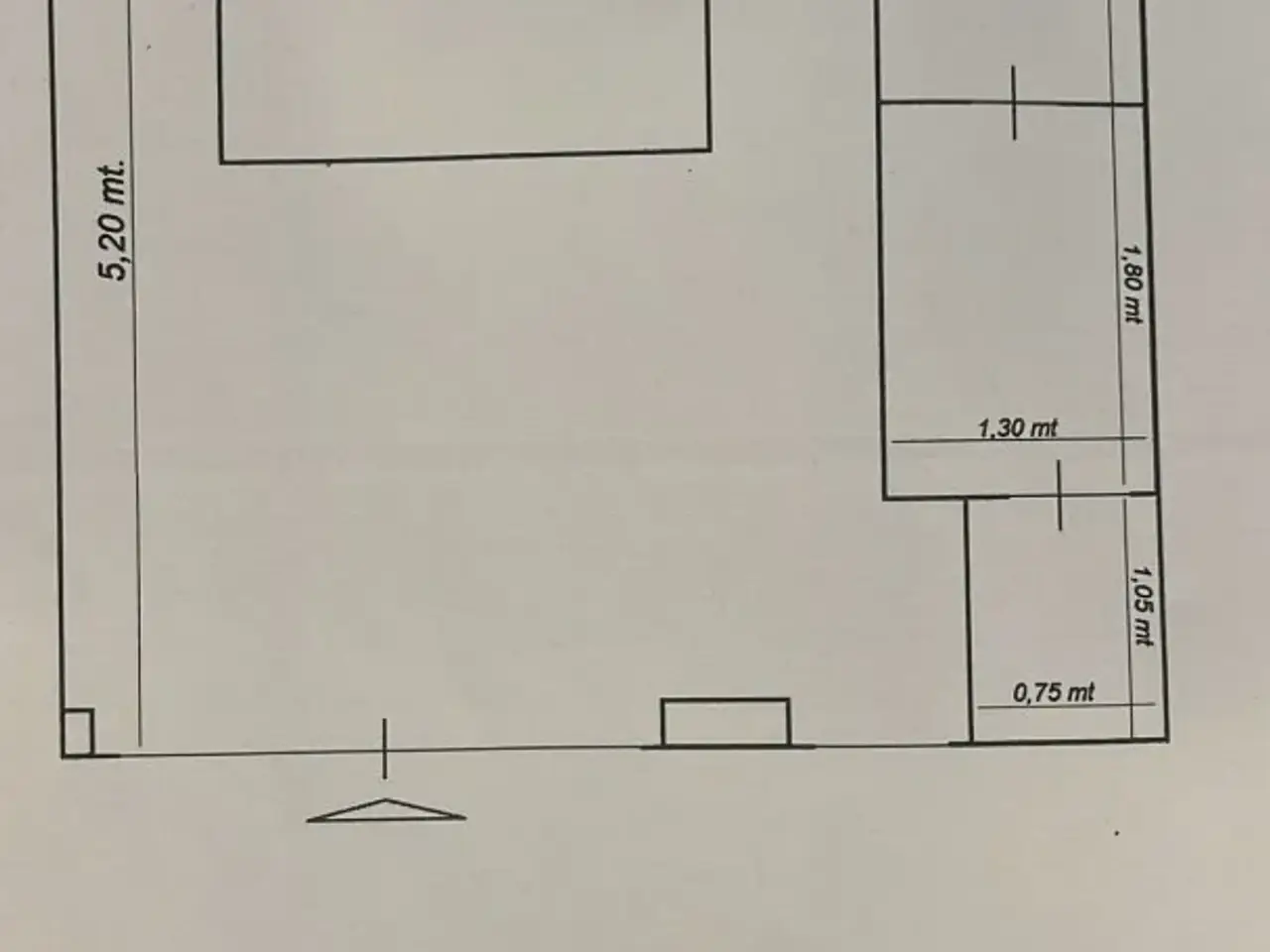 Negozio in Corso Baccio 5, Sant'Elpidio A Mare, {3} - Planimetria 1