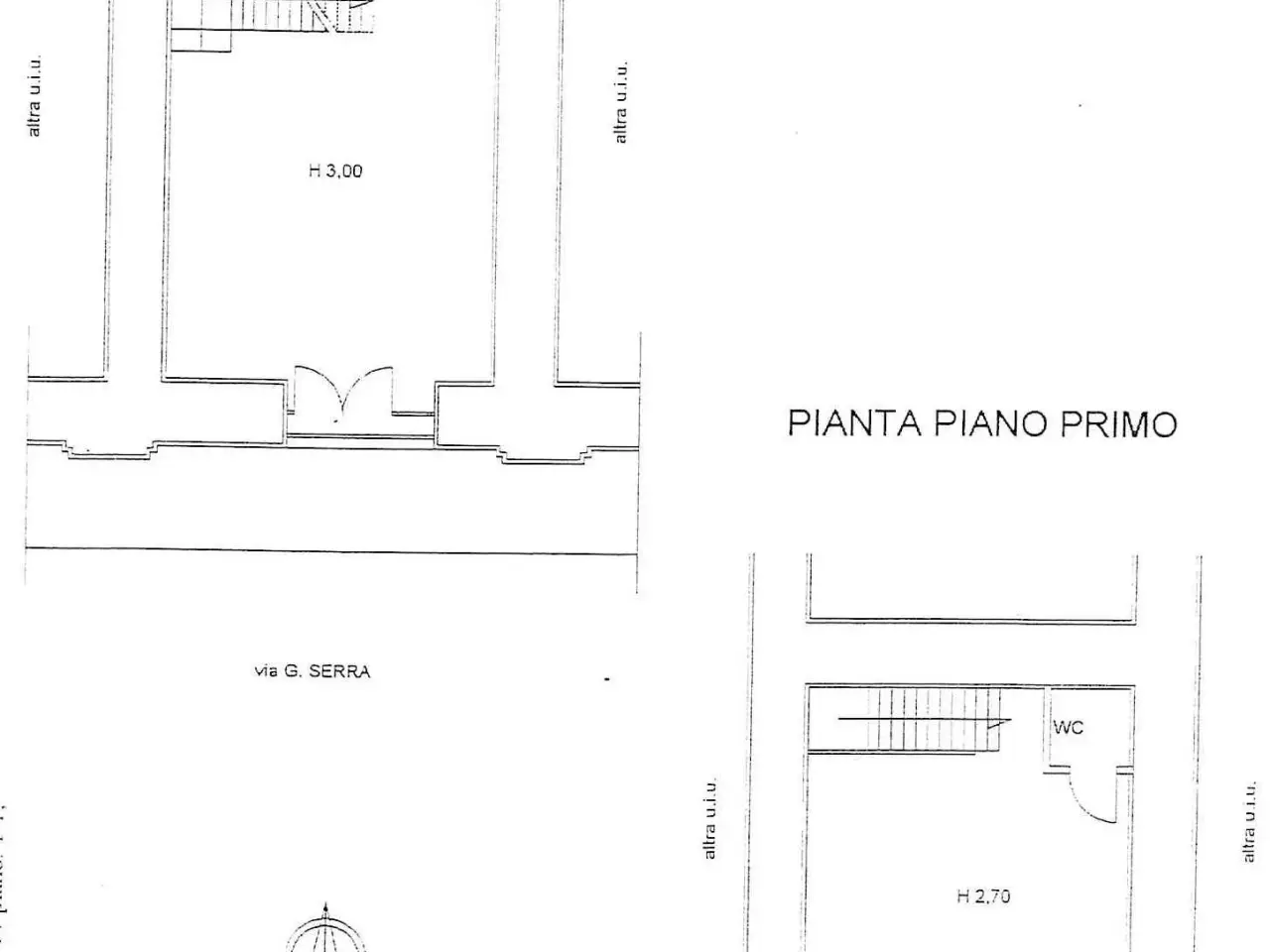 Negozio in Via Gennaro Serra, Napoli, {3} - Planimetria 1