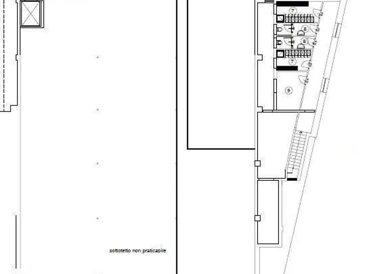 Negozio in Via Camillo Benso Conte di Cavour 19, Giussano, {3} - Planimetria 1